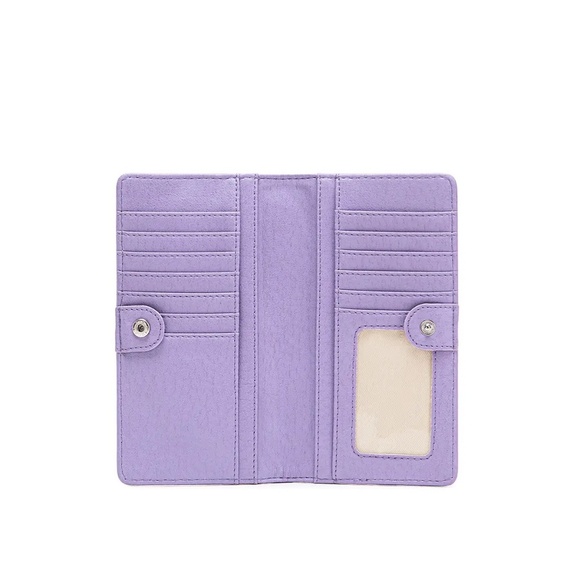 PIXIE MOOD – Sophie Recycled Vegan Wallet in Lavender | Soft Pastel Sustainable - Picture 2 of 4